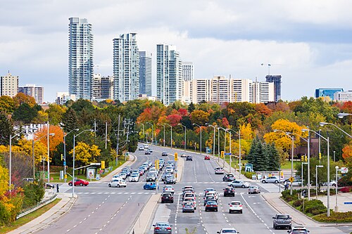 Suburban Toronto Skyline, Bayview Village
