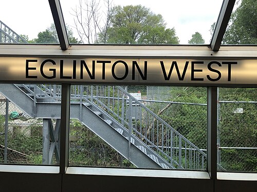 Eglinton West Station’s Original Name, Forest Hill North