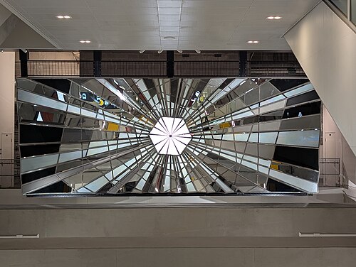 Light from Within at Eglinton Station, Yonge-Eglinton