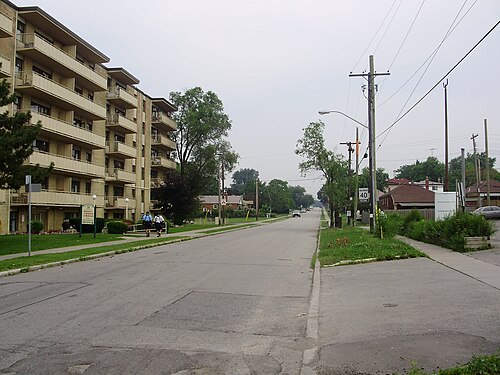 Ionview Road from Eglinton, Ionview