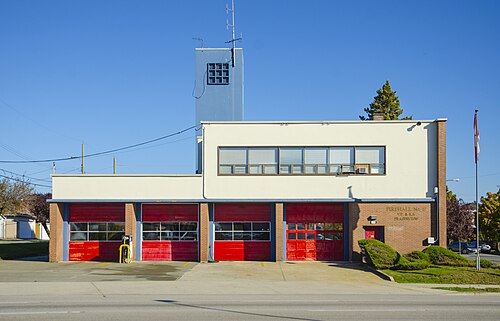 Firehall No. 17 (1954) - 7070 Knight Street, Victoria-Fraserview
