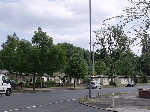 Prefab Houses on Wake Green Road, Moseley, Yardley Wood