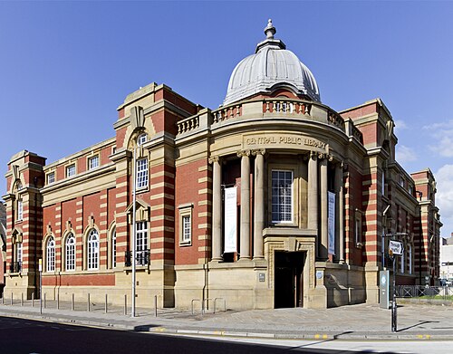 Blackpool Central Library, Blackpool North