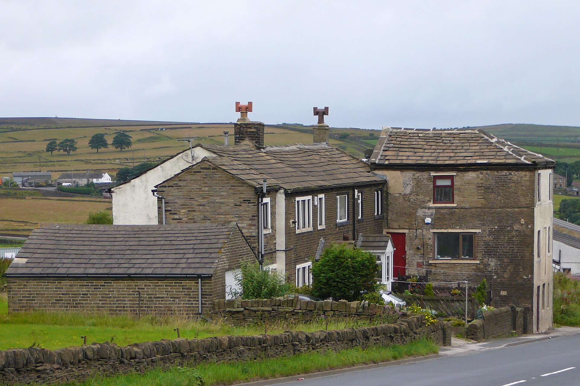 Houses in Brighouse and Denholme Gate Road, Queensbury, The Shay