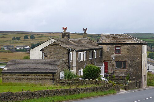 Houses in Brighouse and Denholme Gate Road, Queensbury, The Shay