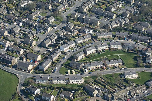 Drone View of Houses (Unsplash), Oakworth