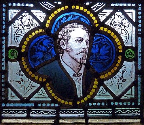 Stained Glass Window in Cullingworth Church, Cullingworth