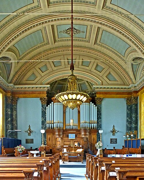 Congregational Church, Saltaire - Interior, Saltaire