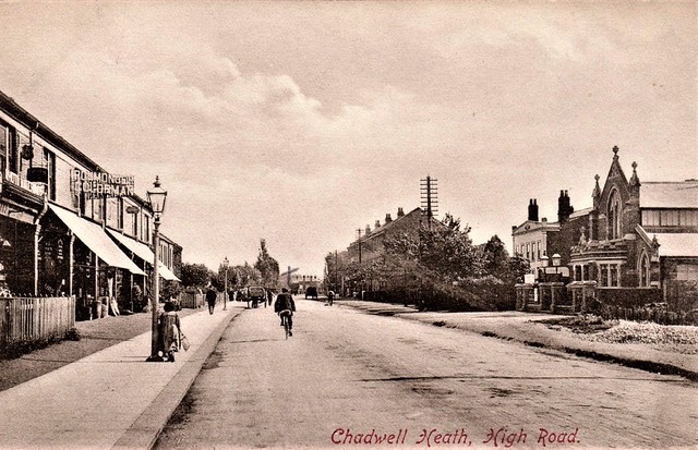 Chadwell Heath High Road Nr Dagenham Ilford London Pc Used Frith Ref S701, Chadwell Heath
