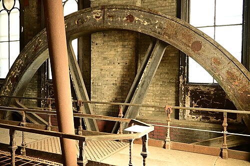Flywheel - Crossness Pumping Station 2025-08-17, Dagenham Dock