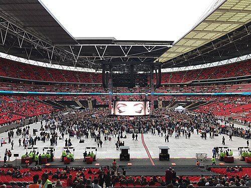 Adele Live 2017 - Inside WEMBLEY Stadium Before the Show - LONDON (Night 1), Stonebridge Park