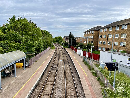 Drayton Green from Bridge Southwards 2021, Drayton Green