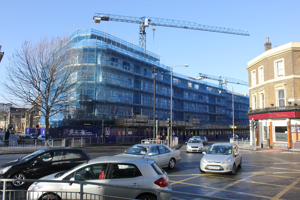 New Flats, Blackwall Lane, London SE10, Blackwall