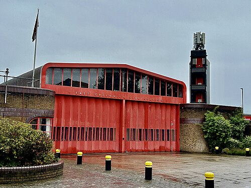 East Greenwich Fire Station 2024-08-24, Westcombe Park