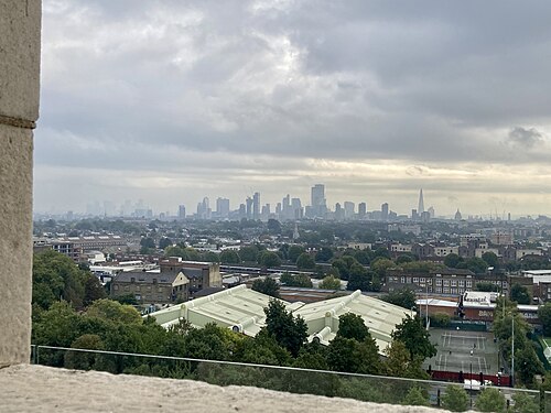 City View from Caledonian Clock Tower, Caledonian Road