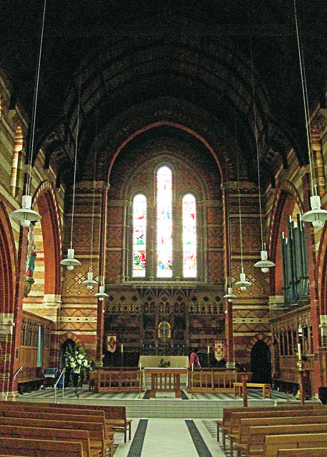 Inside St Andrew's Church, Surbiton - London., Surbiton