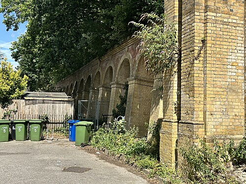 Crystal Palace High Level Railway Station Arches 2026-07-04, Gipsy Hill