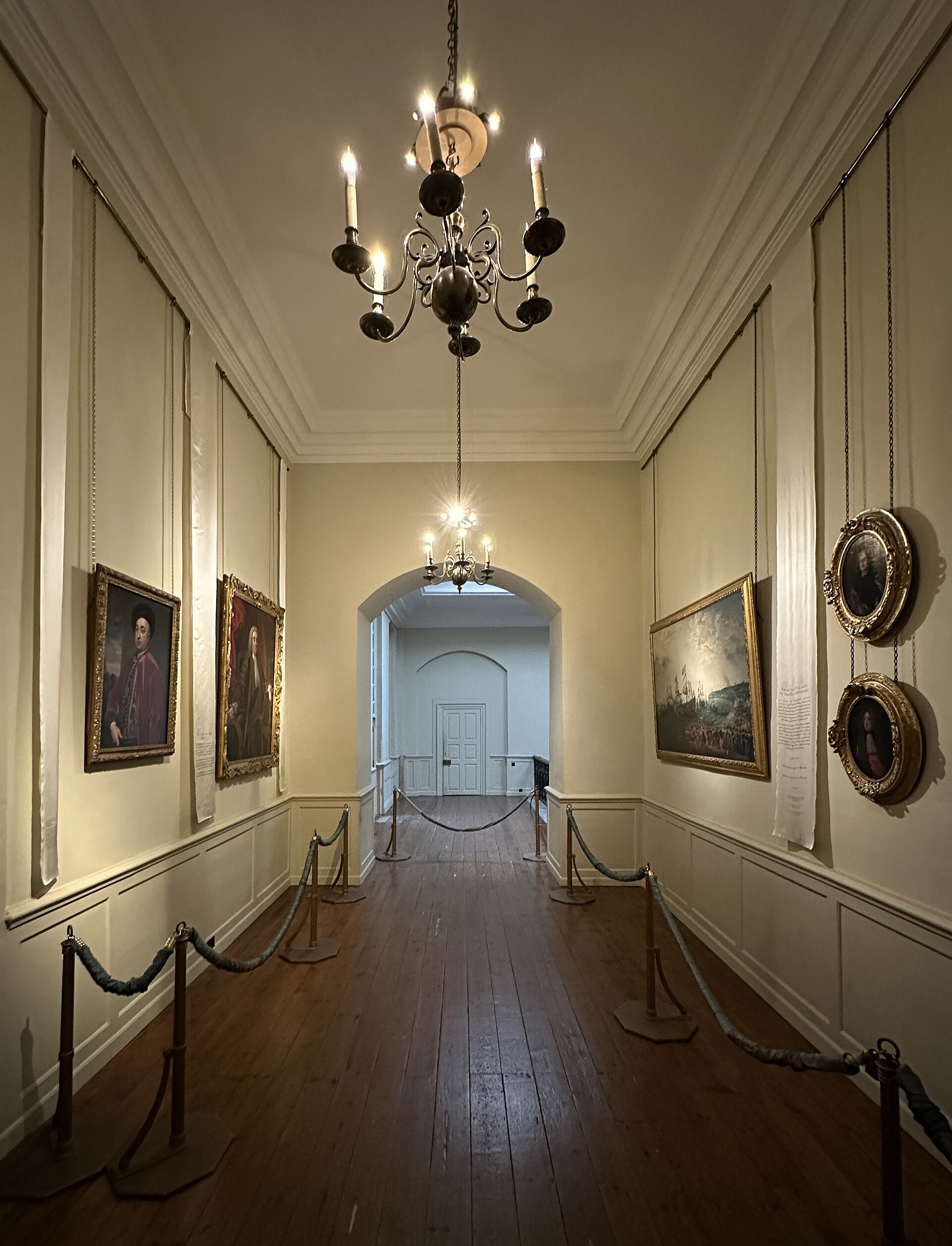Corridor in Queen's State Apartments, Hampton Court Palace, Hampton Court