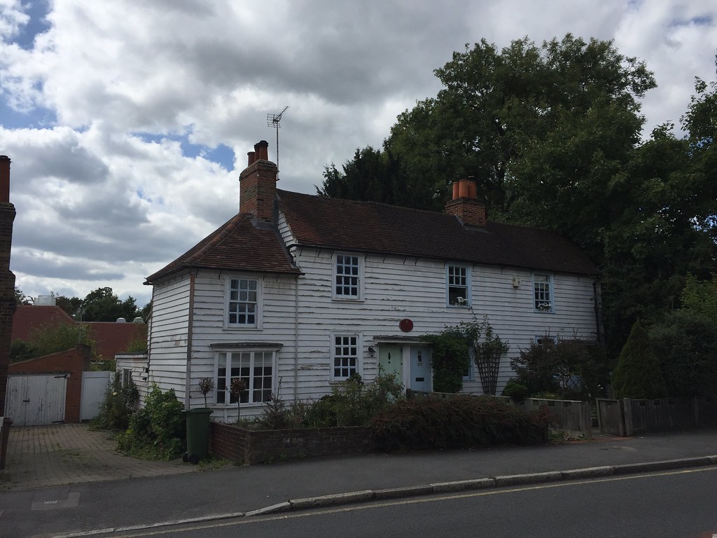 Old Houses on Cheam High Street, Cheam
