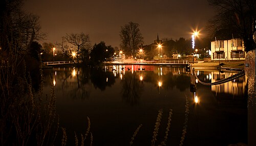 Bullets- Carshalton Ponds at Night 4542, Carshalton