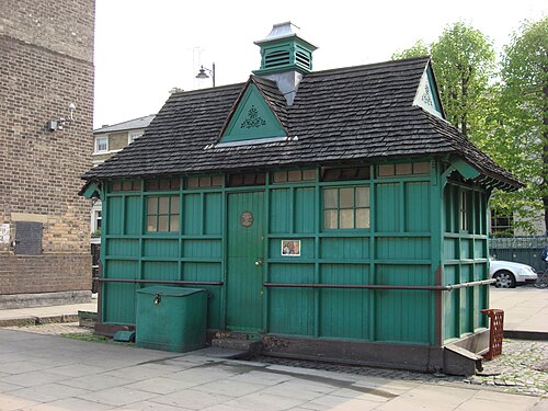 A London Cabman's Shelter in Warwick Avenue W9, Warwick Avenue