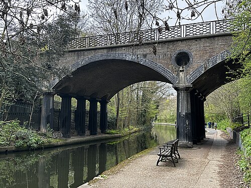 Blow-up Bridge 2026-04-01, St John's Wood