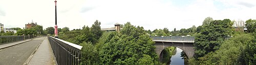 Galton Bridge - Smethwick - Panoramic, Smethwick Galton Bridge
