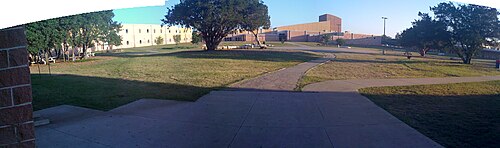 Akins Pano, Slaughter Creek