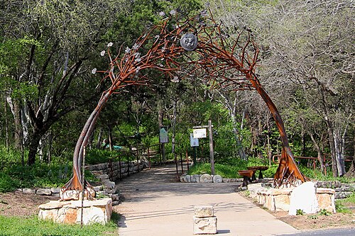Austin Nature Center Entrance, Barton Creek Mall