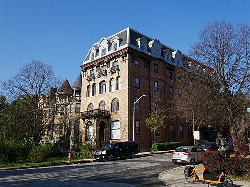 Apartment Building, 2028 Mt. Royal Terrace, Baltimore, MD 21217, Reservoir Hill