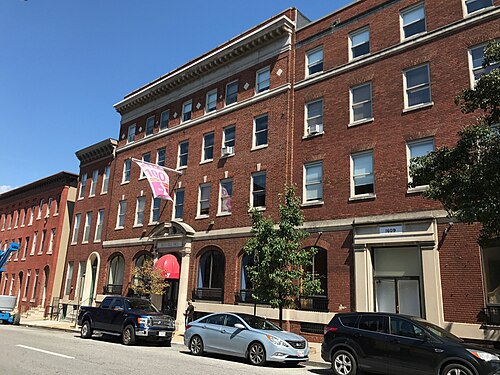 Druid Hill YMCA (1919), 1609 Druid Hill Avenue, Baltimore, MD 21217, Upton