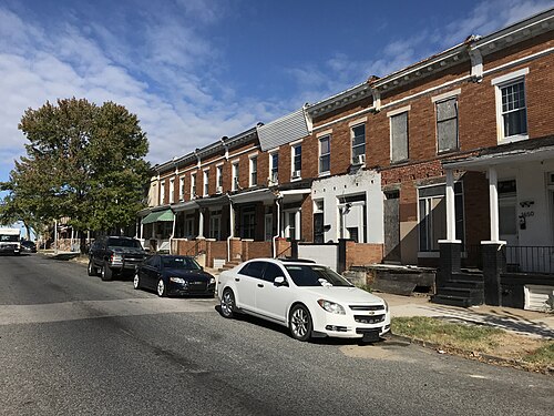 Rowhouses, 1600 Block of E. 25th Street, Baltimore, MD 21218, Darley Park