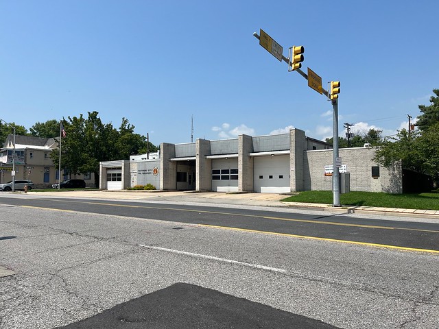 Baltimore City Fire Department Station 42 (1963), 4522 Harford Road, Baltimore, MD 21214, Lauraville