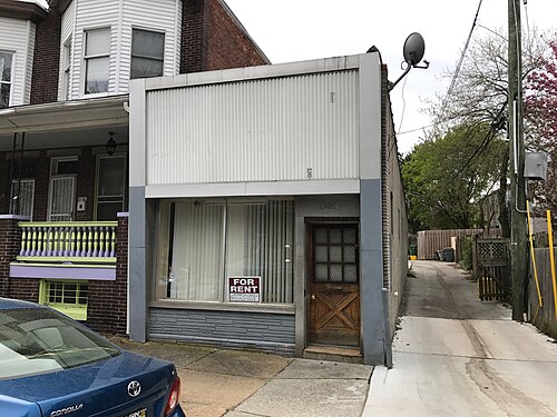 Midcentury Modern Small Commercial Building, 305 E. 31st Street, Baltimore, MD 21218, Charles Village