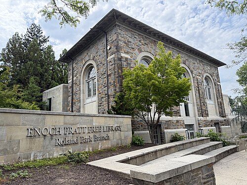 Roland Park Branch of the Enoch Pratt Free Library, Roland Park