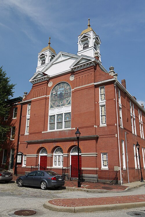 Former John Wesley Methodist Church, 136 W. Hughes Street, Baltimore, MD 21230, Otterbein