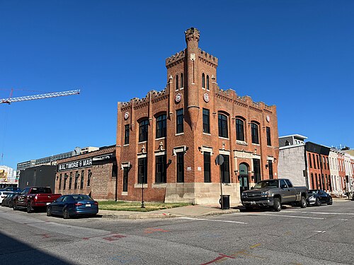 Pabst Brewing Building Former Maryland Glass and Mirror Company (C. 1880s), 1834 S. Charles Street, Baltimore, MD 21230, South Baltimore