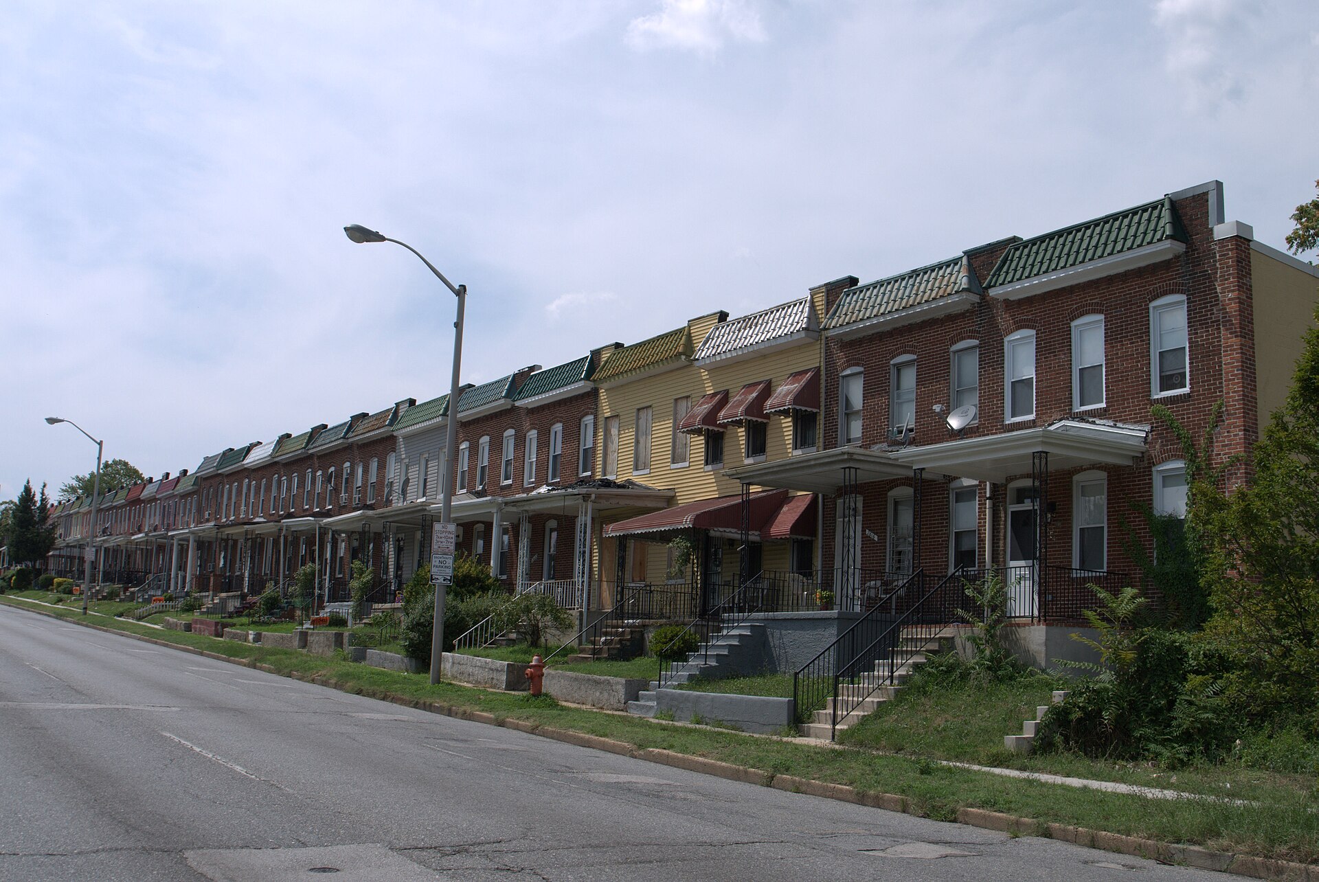 Rowhouses, Edmondson Avenue Historic District, Penrose/Fayette Street Outreach