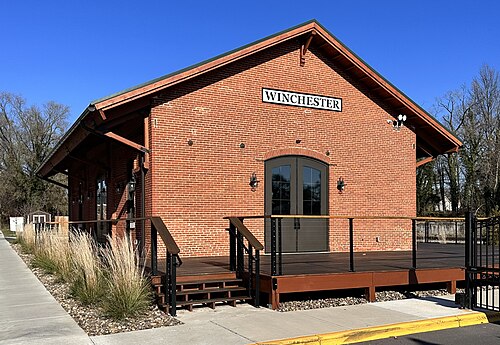 Former Baltimore & Ohio Railroad Freight Depot in Winchester, Winchester