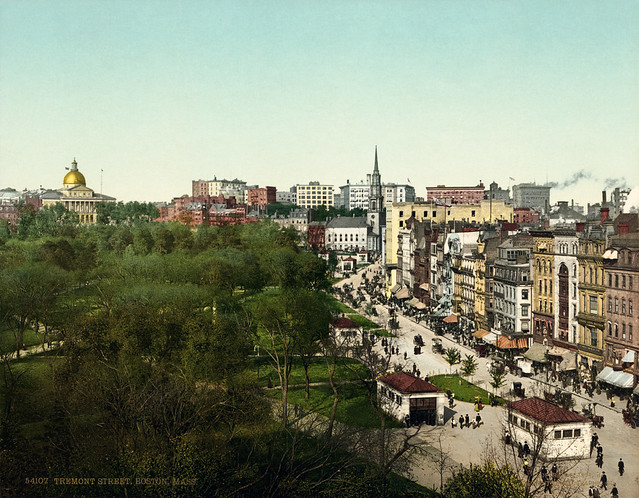 Tremont Street, Boston, Massachusetts, 1904, Tremont