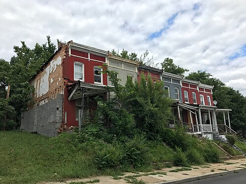 2700 Block of W. Lafayette Avenue (North Side), Baltimore, MD 21216, Mosher