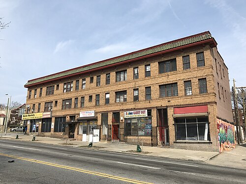 Commercial Building, 2439 Reisterstown Road, Baltimore, MD, Mondawmin