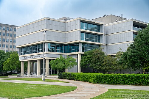 Baton Rouge April 2024 - State Library of Louisiana, Historic Spanish Town