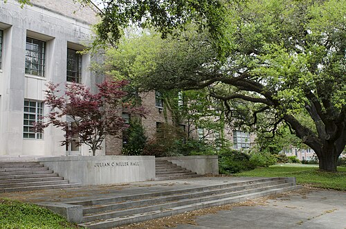 Julian C. Miller Hall, Louisiana State University, Baton Rouge, Louisiana (6), College Town