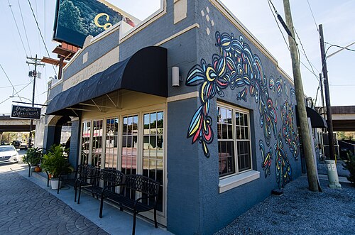 The Overpass Merchant Restaurant Baton Rouge November 2019 03, Zee Zee Gardens