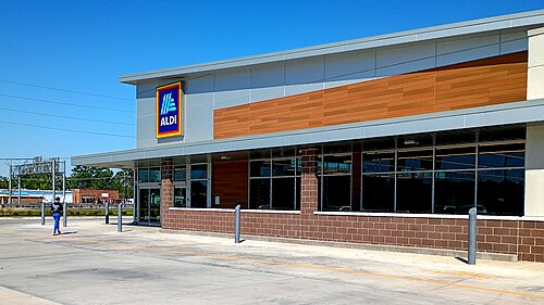 ALDI, Baton Rouge Louisiana April 2025, Goodwood Homesites