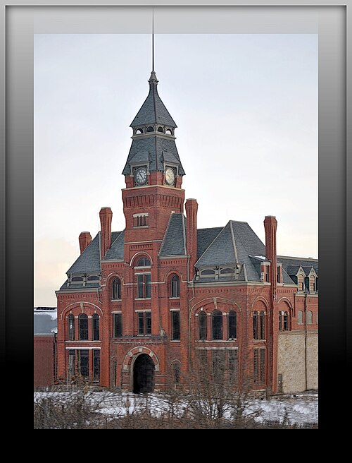 Pullman Clock Tower, Arcade Row - Chicago, Pullman