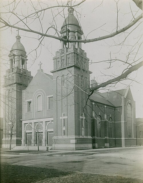 Saint Louis De France Catholic Church, Chicago, April 22, 1913 (NBY 853), West Pullman
