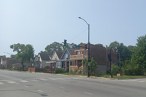 Damen Avenue South at 65th St - Chicago, IL - July 2024, West Englewood