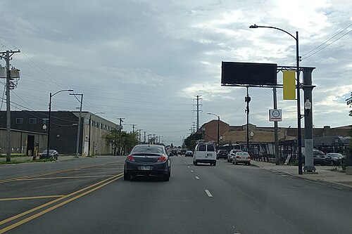 Ashland Avenue South of 24th St - Chicago, IL - October 2021, Lower West Side